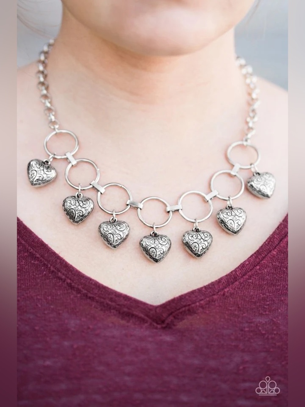 ❤️🔥5/$25❤️🔥 Radiant Romance Silver Necklace